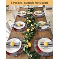 thumbnail image 4 of 15 Inch Round Placemats Set of 6, Red Roses Non Slip Heat Insulation PP Table Mats, Valentine's Day Crystal Butterflies Floral Washable Place Mats for Kitchen Dining Party Table Decor, 4 of 7