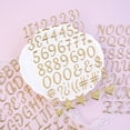 thumbnail image 3 of 3-Pack 3D Gold Puffy Alphabet, Number & Symbol DIY Stickers for Scrapbooking, Cards, Crafts,Gift Decor DIY, Easy Peel & Stick,C, 3 of 6