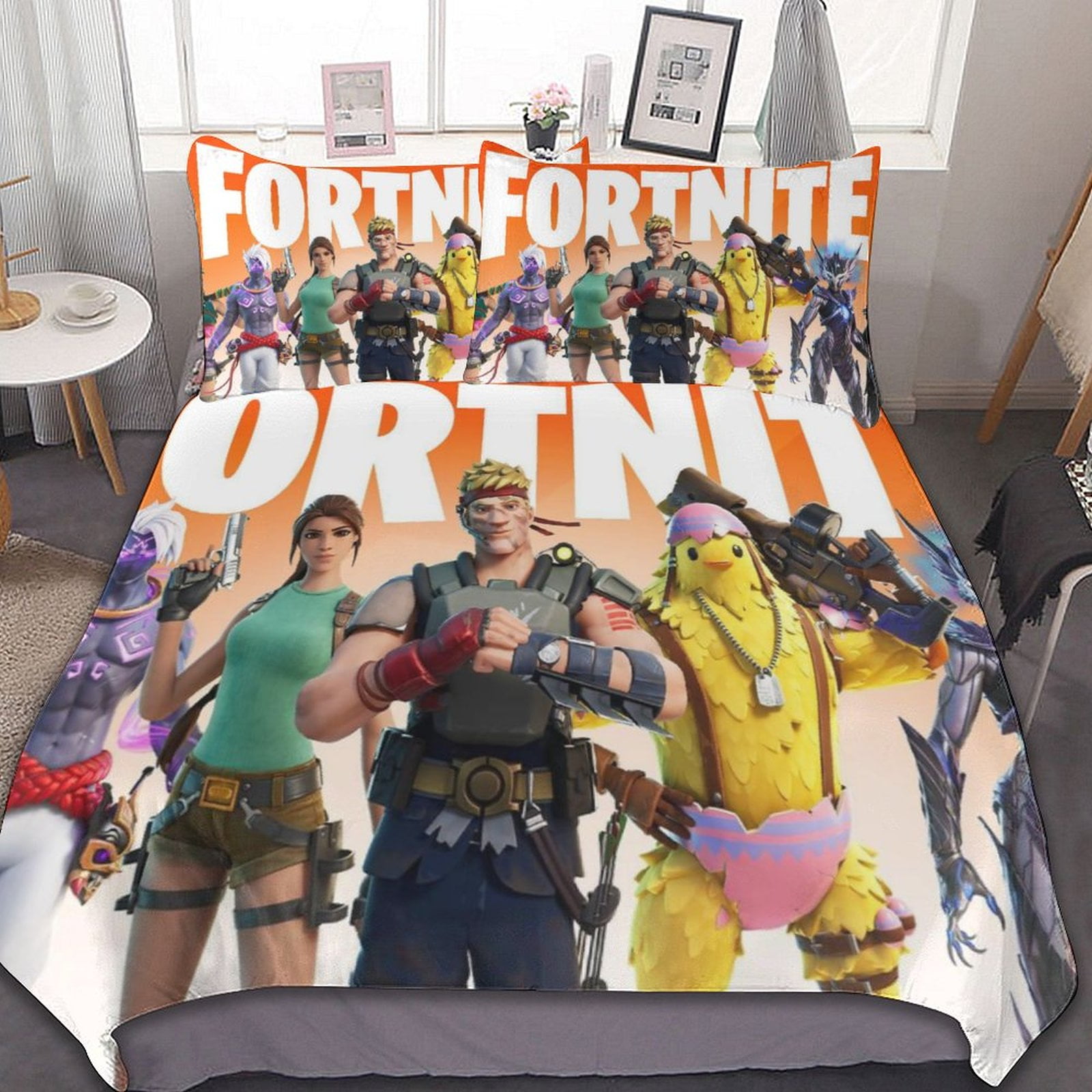 Fortnite Duvet cover 3D Gamer Duvet Cover Bedding Sets 3 Pieces