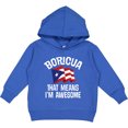 thumbnail image 2 of Inktastic Boricua Means Im Awesome Puerto Rican Toddler Hoodie, 2 of 4