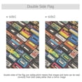 thumbnail image 4 of Yayeee Garden Flag 12" x 18" Double Sided Outdoor Yard Lawn Holiday Decorations, Retro Game Cassette Pattern, 4 of 6
