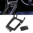 thumbnail image 3 of Car Center Console  Panel Cover, Real Carbon Fiber Frame Decor  Panel Protector Replacement For GTR R34 RHD, 3 of 8