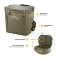 thumbnail image 4 of RTIC 45 QT Ultra-Tough Wheeled Hard-Sided Ice Chest Cooler, Fits 60 Cans, Olive, 4 of 9