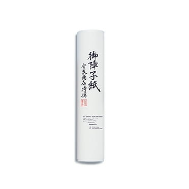 Yasutomo Acid-Free Rice Paper Roll, 11 Inches x 60 Feet, White