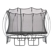 Springfree 13’ x 13’ Square Backyard Trampoline with Accessories, Black