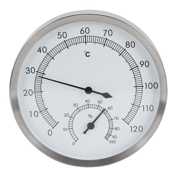 2 in 1 Sauna Hygrothermograph, Sauna Room Thermometer Hygrometer, Indoor Hygrometer Thermometer