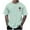 X01-Mint Green, variant on Momasggi Big and Tall T Shirts for Men Oversized Short Sleeve Crew Neck Shirt Loose Casual Summer Tees Fashion Hawaiian Graphic Tees Lightweight Beach Vacation Tops Navy 3XL