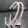 thumbnail image 3 of 5 Pcs Cerceau de Cheveux en Strass Mode Serre-Tête Fin, 3 of 10