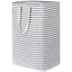 thumbnail image 1 of Xiao Hua Cesto de ropa sucia plegable grande, cesta de almacenamiento impermeable independiente con asas extensibles fáciles de transportar, gris, 75 l, 1 of 5