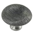 thumbnail image 2 of Strategic Brands 16621 1.5 in. Satin Antique Nickel Vanilla Guerlain Thumbprint Knob, 2 of 2