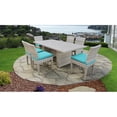 thumbnail image 2 of Table de Salle à Manger Patio Extérieur Rectangulaire Fairmont avec 6 Chaises Sans Bras, 2 of 2