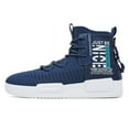 thumbnail image 2 of AHICO Mens Fashion Walking Lace Up High Top Shoes Stylish Running Athletic Casual Shoes, 2 of 4