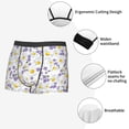 thumbnail image 3 of Fotbe Daisies Flowers Calzoncillos Tipo Boxer con Bolsa de Soporte Total para Hombre, X-Temp Fresco, Transpirable y de Secado Rápido-Medium, 3 of 5