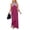 Purple, variant on Halter Dresses for Women Cross Strap Sleeveless Maxi Dress Backless Summer Causal Long Dresses, XL