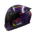 thumbnail image 1 of Casco Para Moto Edge Abatible Morado Brillante Certificado XL, 1 of 4