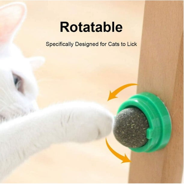 Bola De Catnip Gigante De 10 Cm – Juguete Para Gatos Con Hierba Gatera Natural Y Sonido Crujiente – Ideal Para Morder, Limpiar Dientes Y Aliviar Estrés