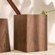 thumbnail image 4 of Soporte de madera para brochas de maquillaje, contenedor para utensilios de cocina, soporte de madera para bolígrafos, soporte de madera para utensilios de cocina, diseño elevado, 4 of 12