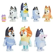 Bluey Extended Family Heeler 8 Pack, 2.5-3 inch Figures, Ages 3+, Walmart Exclusive