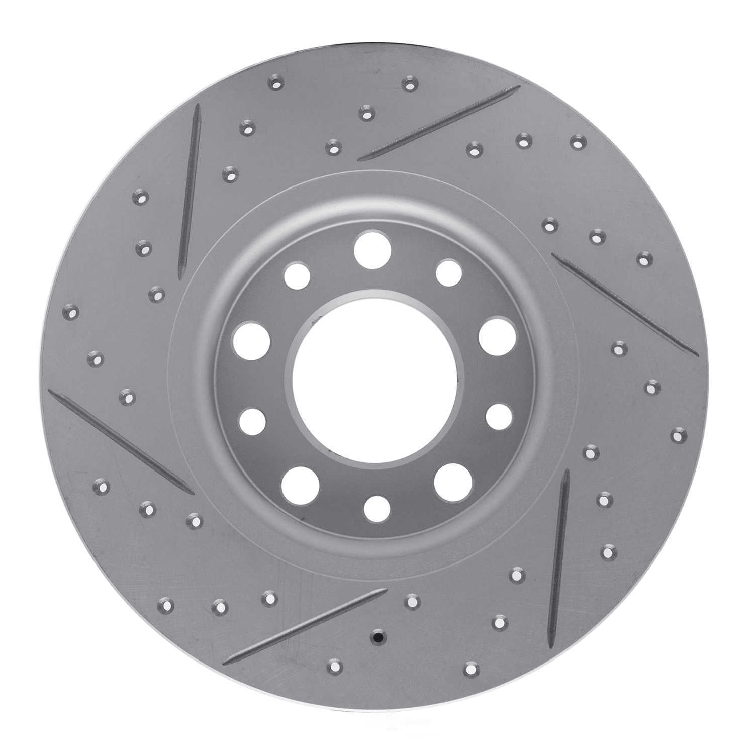 Dynamic Friction Company 830-42012R DFC Geoperformance Rotor - Drilled and Slotted