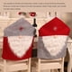 thumbnail image 3 of Matsuzay Arreglo de la cubierta trasera de la silla de Navidad Funda protectora familiar Elementos a prueba de polvo Protector Restaurante Cocina Hotel Kits de decoración para fiestas Sombrero rojo Matsuzay HA069372-01, 3 of 6
