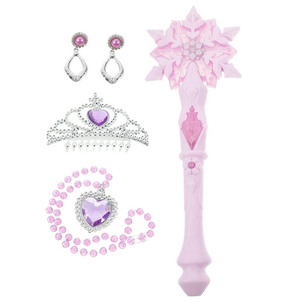KAKOWELY 1 varita luminosa de hadas para niñas, multiusos, juguetes intermitentes.