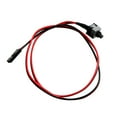 thumbnail image 4 of Reemplazo del botón de encendido/apagado del interruptor del Cable de alimentación de base de la computadora Hugo Cable de alimentación para computadora PC, 4 of 8