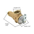 thumbnail image 6 of Thrifco 6415146 3/4 Inch Temperature & Pressure Relief Valve with 2-1/2 Inch Shank and 4 Inch Probe - 150PSI - 210F, 6 of 6