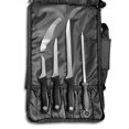 thumbnail image 4 of Juego de cuchillo para jamón crudo profesional – Bolsa para cuchillos, cuchillo hoja 30 cm, cazador, picador, encendedor afilador de cuc, 4 of 7