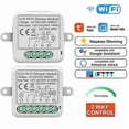 thumbnail image 2 of Aubess Wifi Smart Switch Support 2-way Control Tuya Smart Switch 4ch Module Neutral, 2 of 5