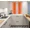 ORANGE, variant on Gorgeous Home Linen Blackout Thermal Window Curtain Panels with Chrome Grommets, 2-Piece Set, 28"W x 54"L (K54) Orange