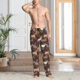 thumbnail image 5 of Mens Pajama Pants - Soft Sleep & Lounge Pants for Men, Extreme Sketch Cool Horse_D Cuteness Casual PJ Bottoms Pants with Pockets, 5 of 5