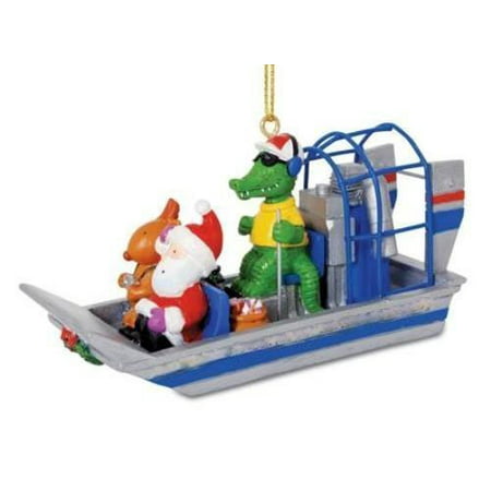 cape shore alligator guided airboat with santa and reindeer christmas holiday