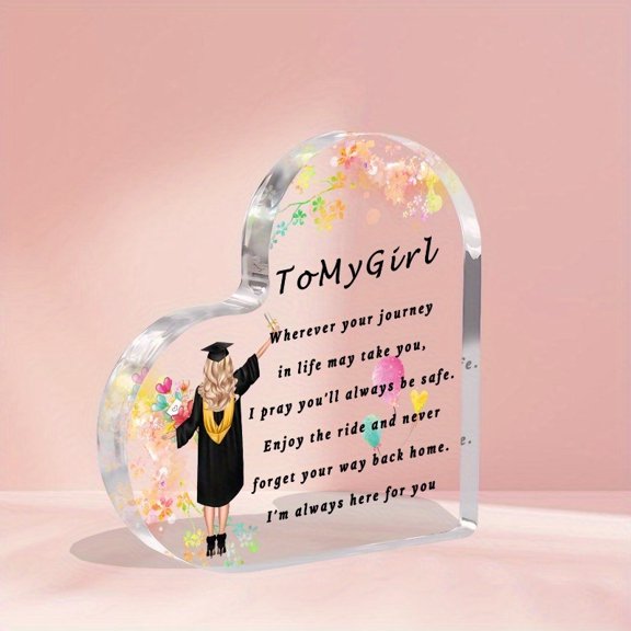 Graduation Gifts for Her Class of2025 College Graduation Gifts for Her High 5th 8th Grade Graduation Gift for Girls Inspirational Decorative Desk Sign for Daughter Sister Friends Farewell Gift