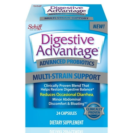 Digestive Advantage Advanced Probiotics Multi-Strain Support Capsule ...