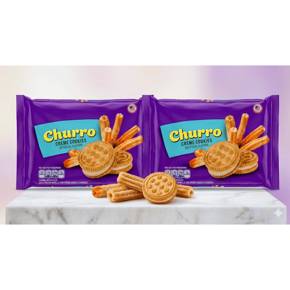 Churro Crème Cookies