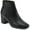 Black Leather, variant on Easy Spirit Womens Tamara Leather Zip-up Ankle Boots