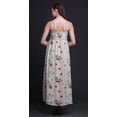 thumbnail image 3 of Bimba Floral Printed Adjustable Spaghetti Strap Long Maxi Dress Summer Beachwear-Large, 3 of 6