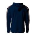 thumbnail image 2 of A4 Spartan Fleece Hoodie For Men in Navy/Graphite | N4004, 2 of 3