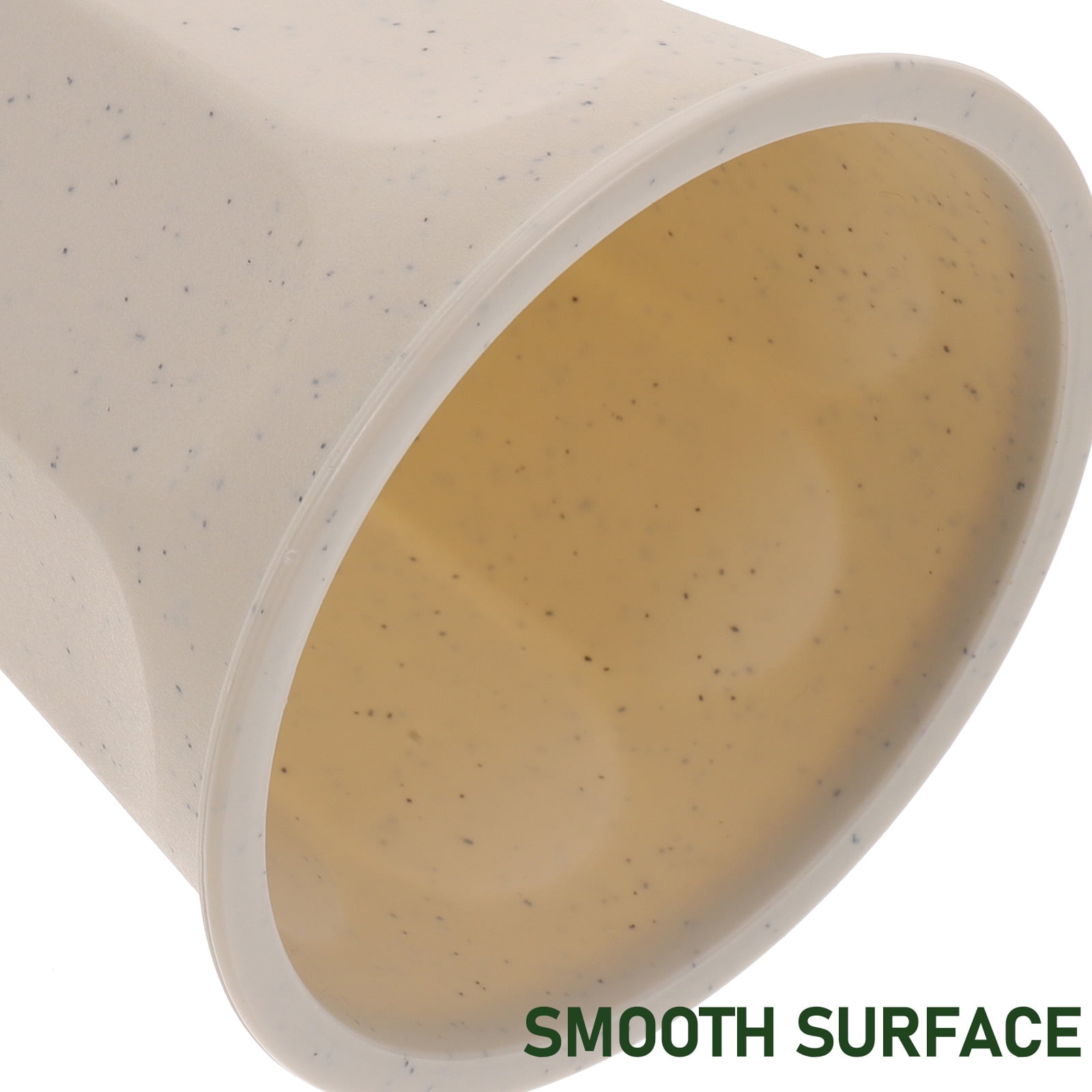Mobestech Round Plastic Planter Pots for Indoor Outdoor Gardening, Lightweight Plant Containers and Protective Covers
