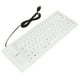 thumbnail image 1 of Teclado de silicona Bling Bling USB color blanco, 1 of 12