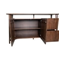 thumbnail image 2 of Ziva Sideboard Buffet Console, 2 Drawers and Doors, Brown Wood 67 Inch, 2 of 3