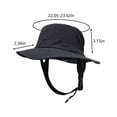 thumbnail image 3 of Zmeidao Surf Caps Surf Caps With Chin Strap, Summer Surf Caps For Men And Women Surf Baseball Aquatic Sports, Outdoor Surf Fisherman Caps For Men And Women UPF50+ Cool, 3 of 6