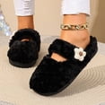 thumbnail image 5 of SBYOJLPB Solid Color Slipper for Women Winter Home Indoor Casual Slippers, 5 of 9
