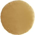 thumbnail image 1 of Solid Color Round Throw Pillow Sham, Round Pillow Covers for Home Decoration, Soft Warm Pillow Case (Yellow 2), 1 of 8