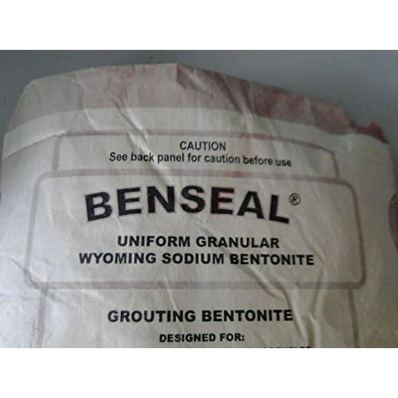 50 Pound Benseal Bentonite Drilling Mud Water Well Pond Foundation Seal WaterproofGrouting Wyoming Sodium Bentonite$$Garden & Patio