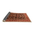 thumbnail image 2 of Ahgly Company Indoor Round Oriental Orange Industrial Area Rugs, 6' Round, 2 of 4