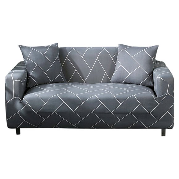 QUTETN Waterproof Sofa Cover with Elastic Slipcover Dustproof and Cushion Protector for Loveseat Sofa and Couches Easy Cleaning and Stain Resistant Design