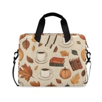 FORMRS 16" Laptop Sleeve Bag Carrying Case with Handle Travel Shoulder Briefcase, Fall Book