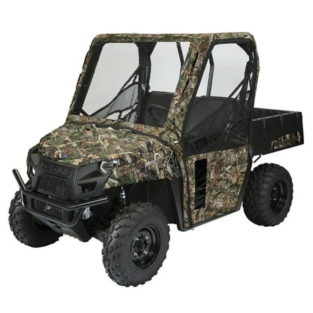 Classic Accessories QuadGear UTV Cab Enclosure, Fits Kawasaki Mule 4000, 4010 4x4, 4010 4x4 Diesel (2015 models and older), Camo