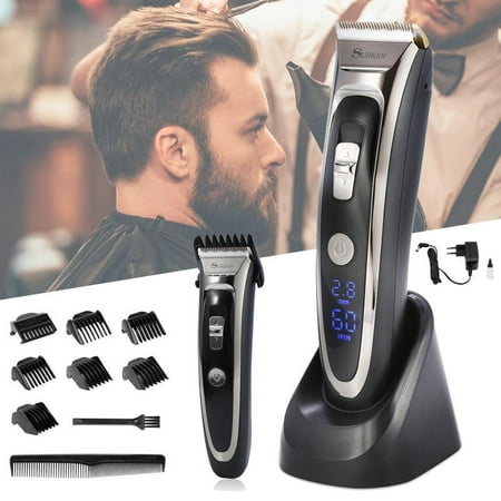 WALFRONT Men s High Precision Hair Trimmers Rechargeable 